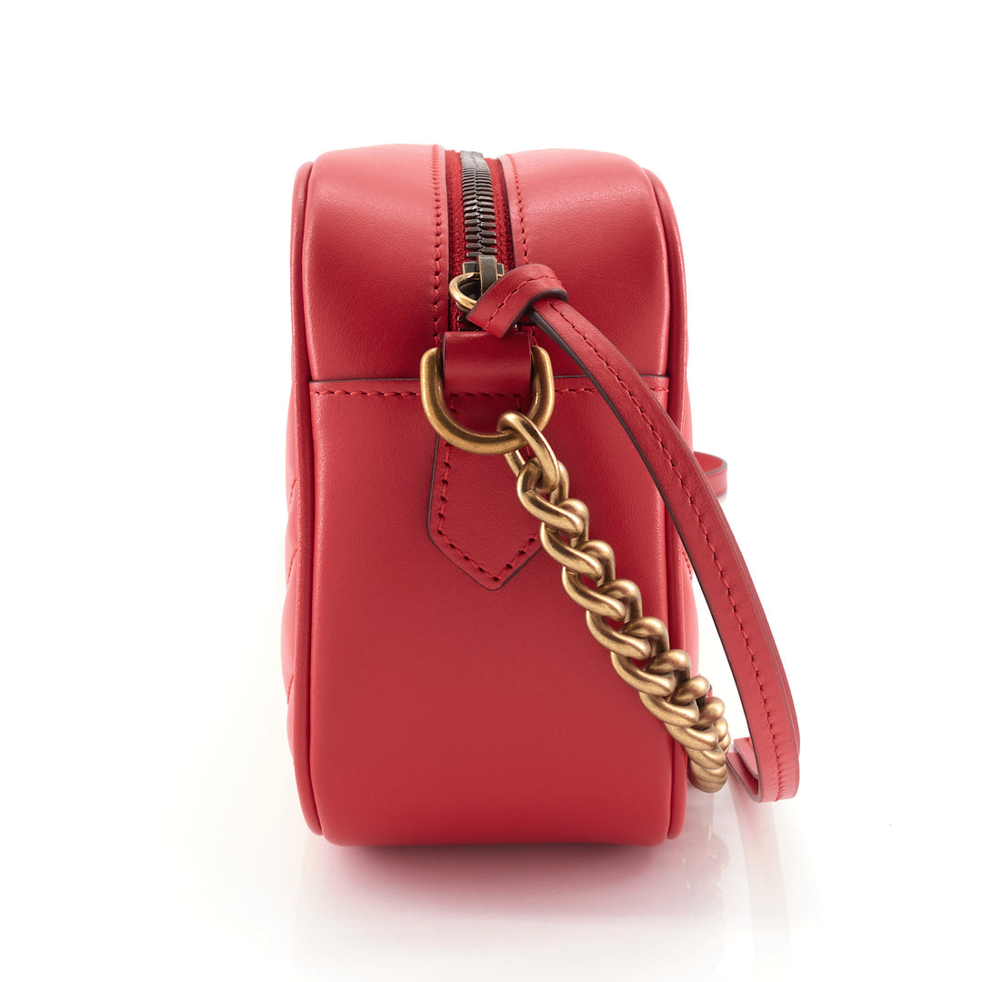 Marmont Small Calfskin Leather Shoulder Bag