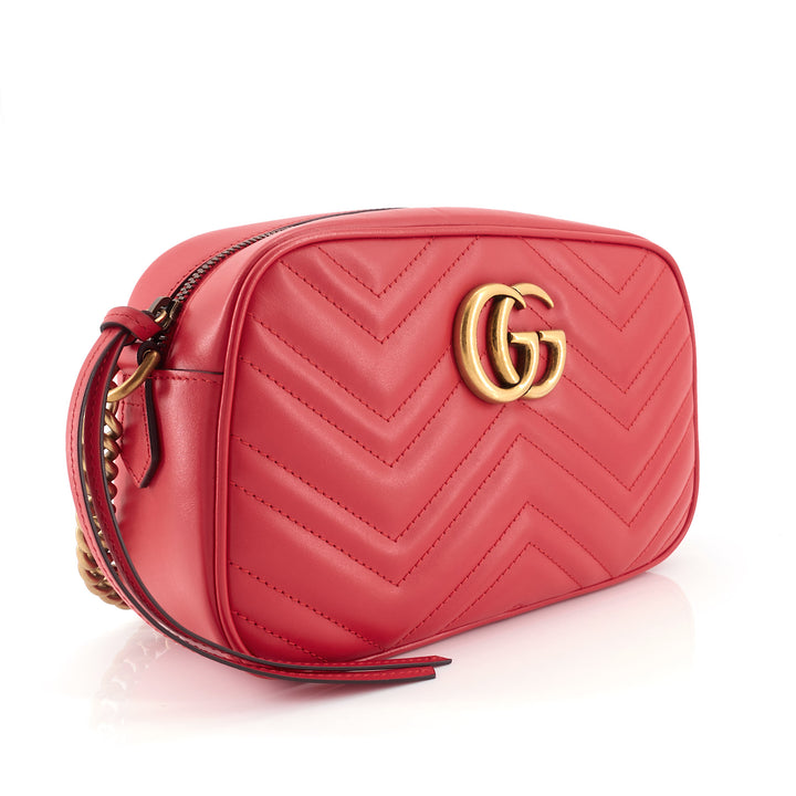 Marmont Small Calfskin Leather Shoulder Bag