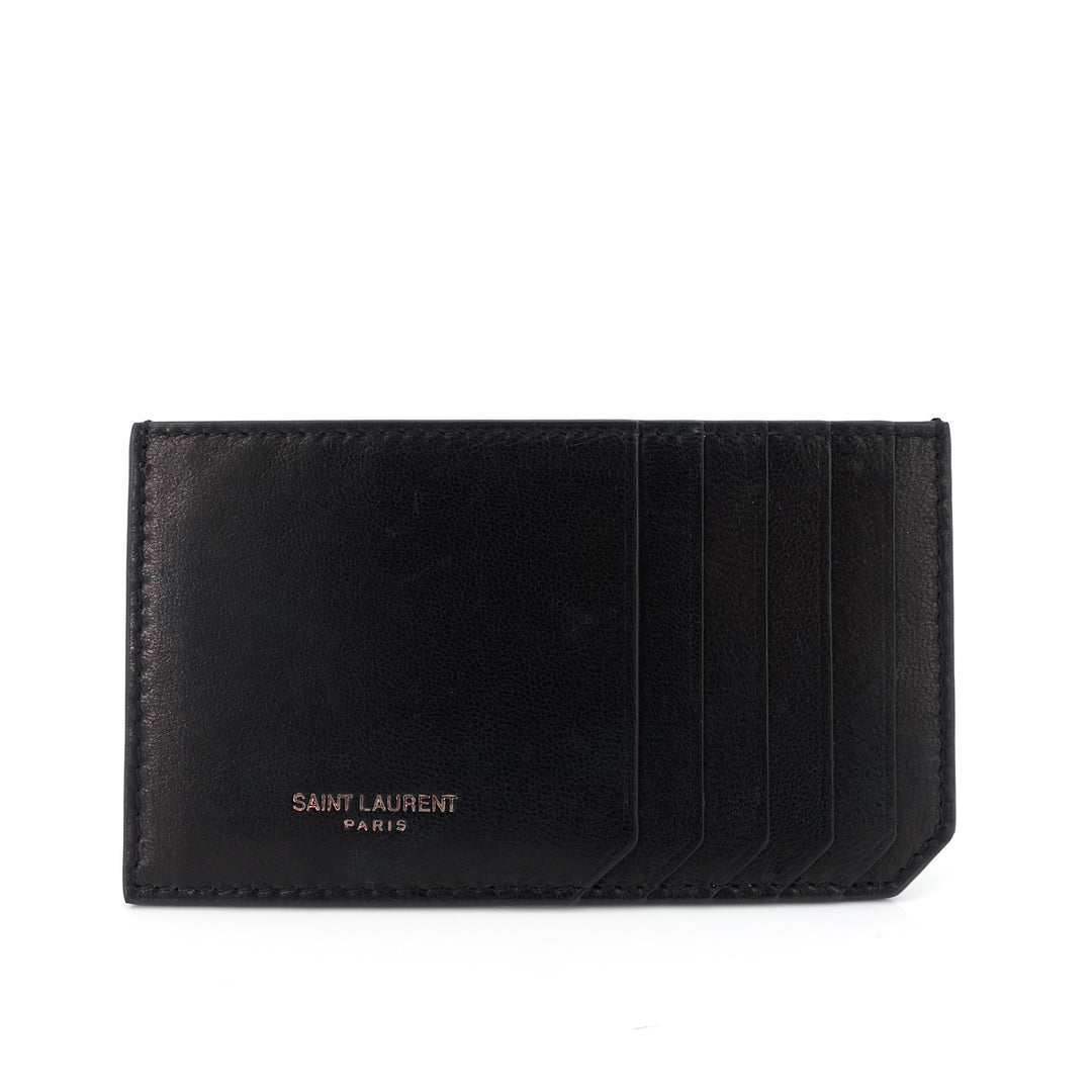 Lou Puffer Small Lambskin Leather Clutch Bag