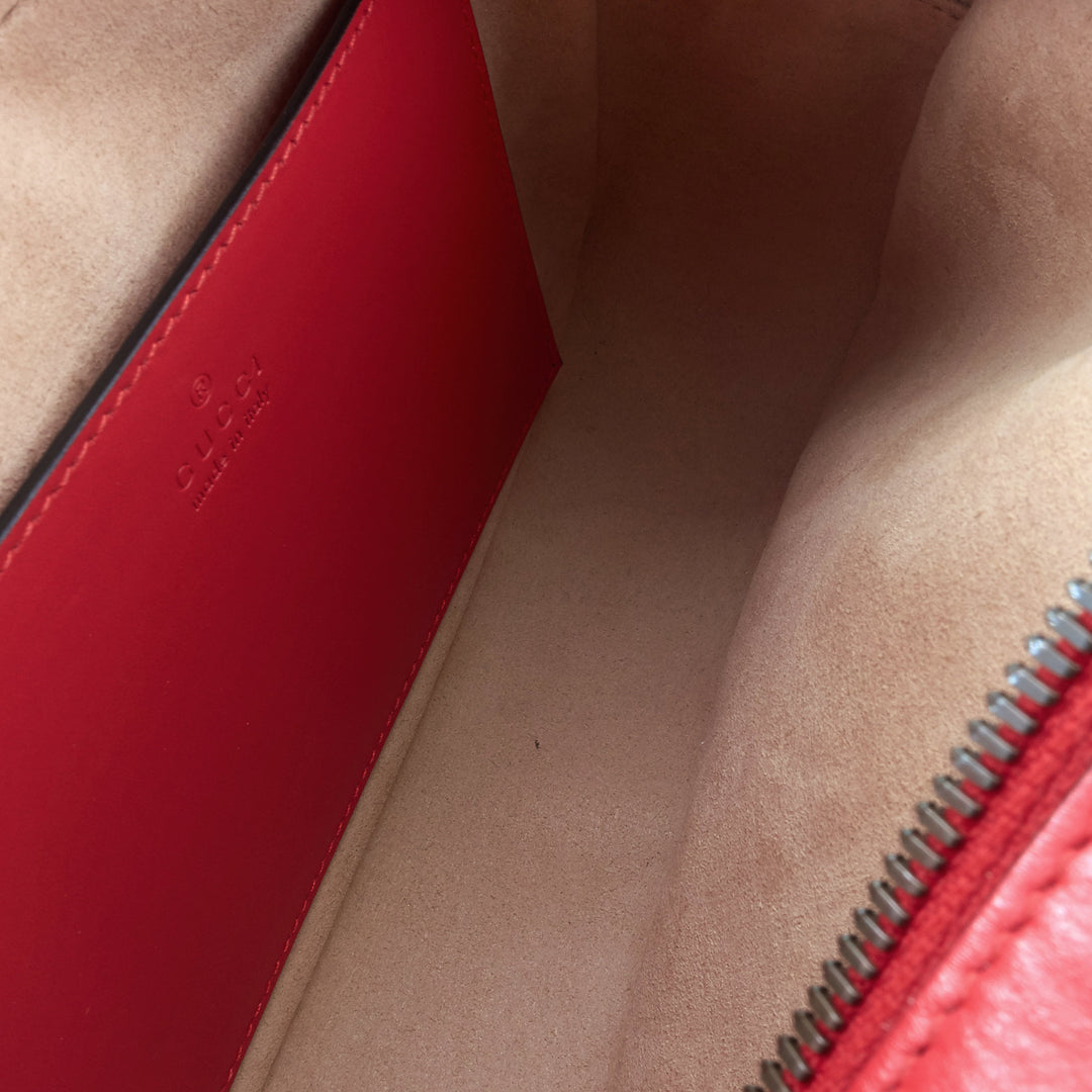 Marmont Small Calfskin Leather Shoulder Bag