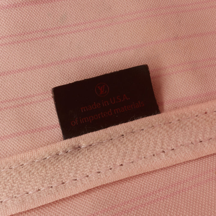 Neverfull MM Damier Ebene Canvas Bag with Pouch