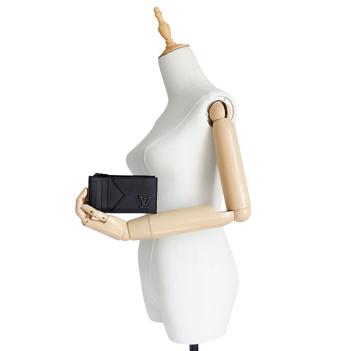 Aerogram Leather Coin Card Holder