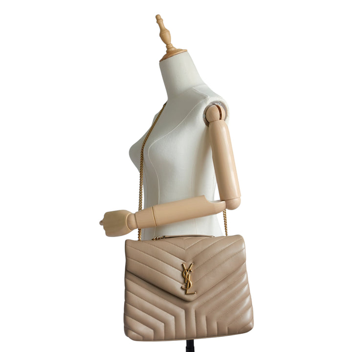 Loulou Medium Calfskin Shoulder Bag