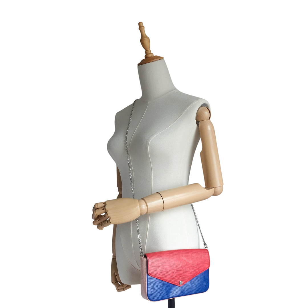 Félicie Pochette Monogram Empreinte Leather Bag