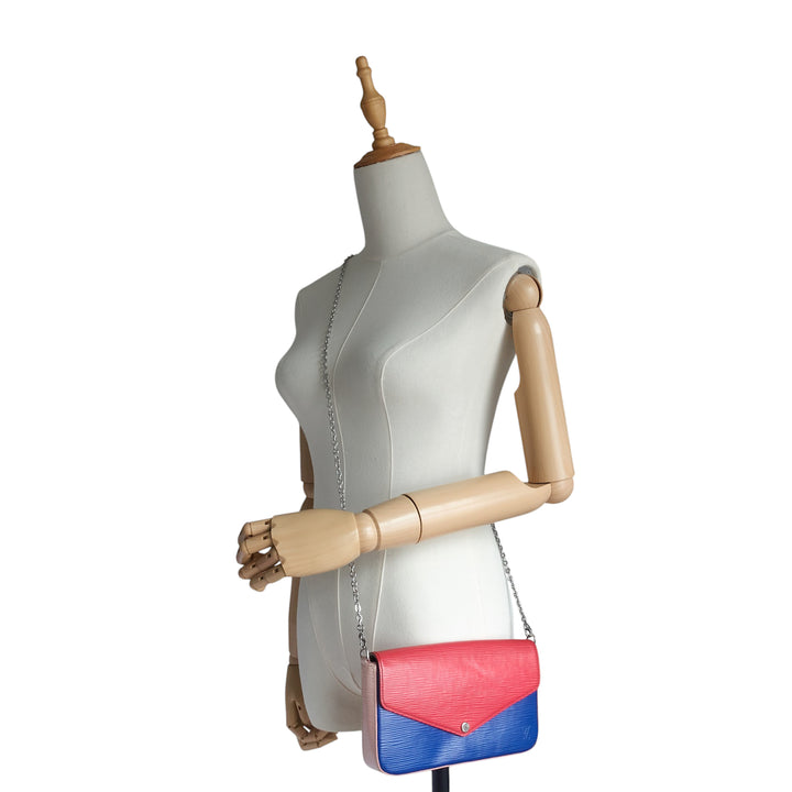 Félicie Pochette Monogram Empreinte Leather Bag