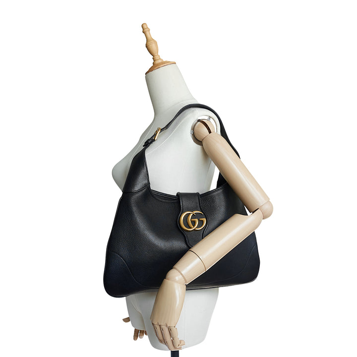 Aphrodite Medium Leather Shoulder Bag