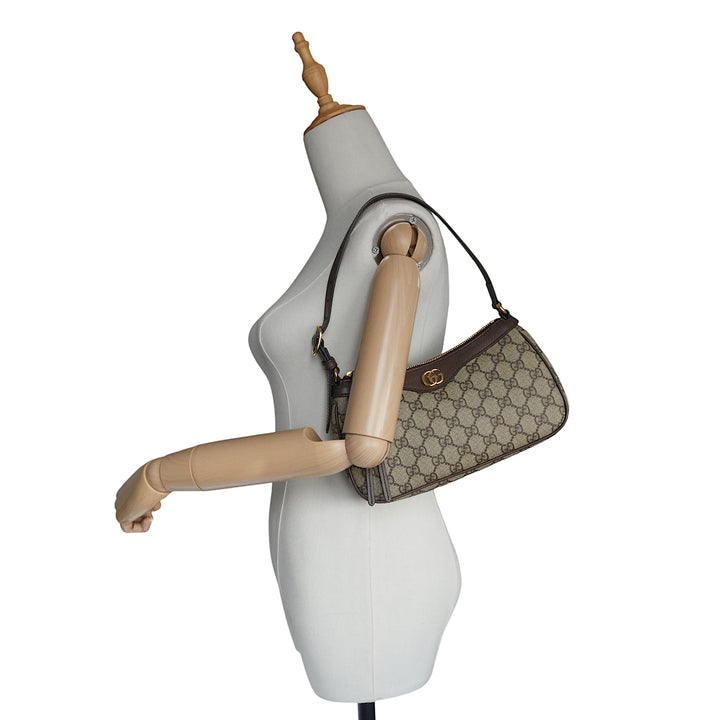 Ophidia Small GG Monogram Supreme Canvas Bag