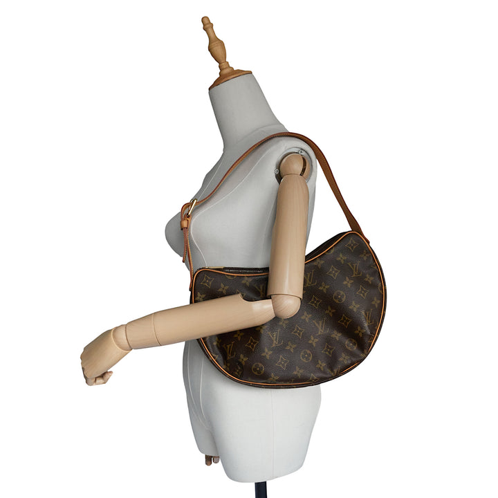 Croissant MM Monogram Canvas Bag