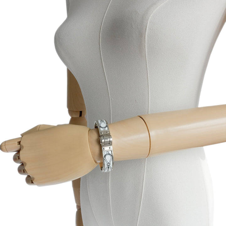 Charnière Cuirs Marins Enamel Bracelet