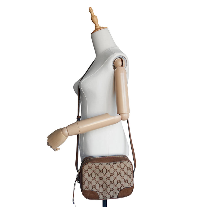 Bree Mini Canvas and Leather Camera Bag