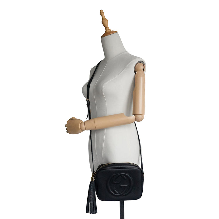 Soho Disco Calfskin Leather Crossbody Bag