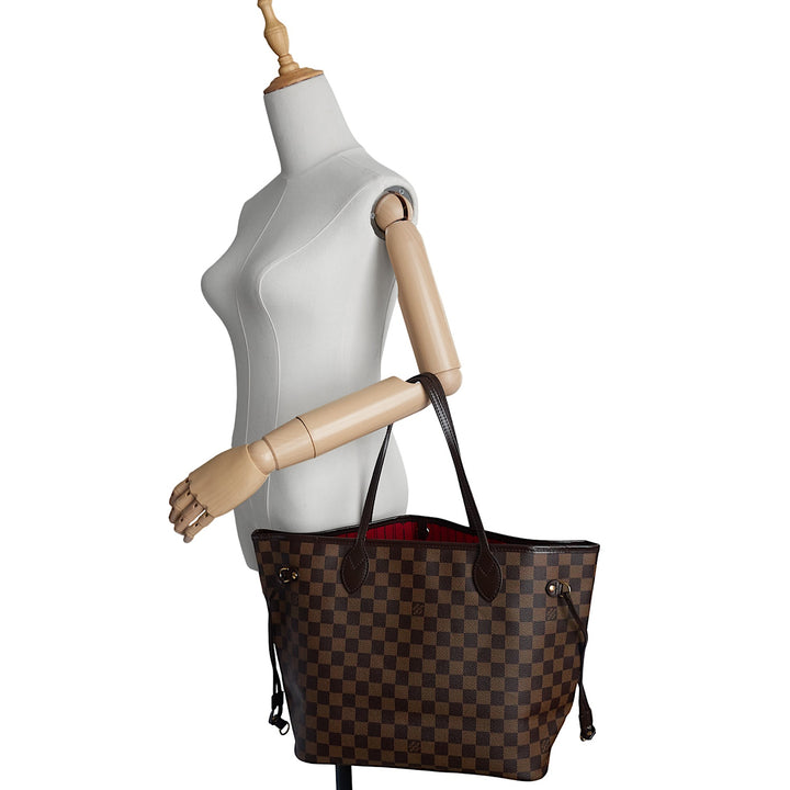 Neverfull MM Damier Ebene Canvas Bag