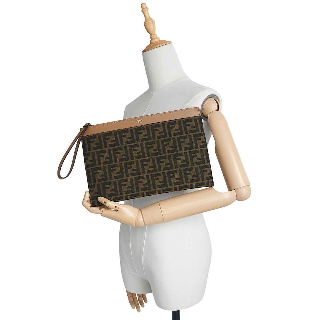 FF Jacquard Flat Pouch