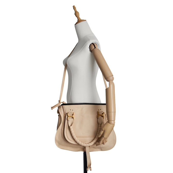 Marcie Large Leather Shoulder Bag