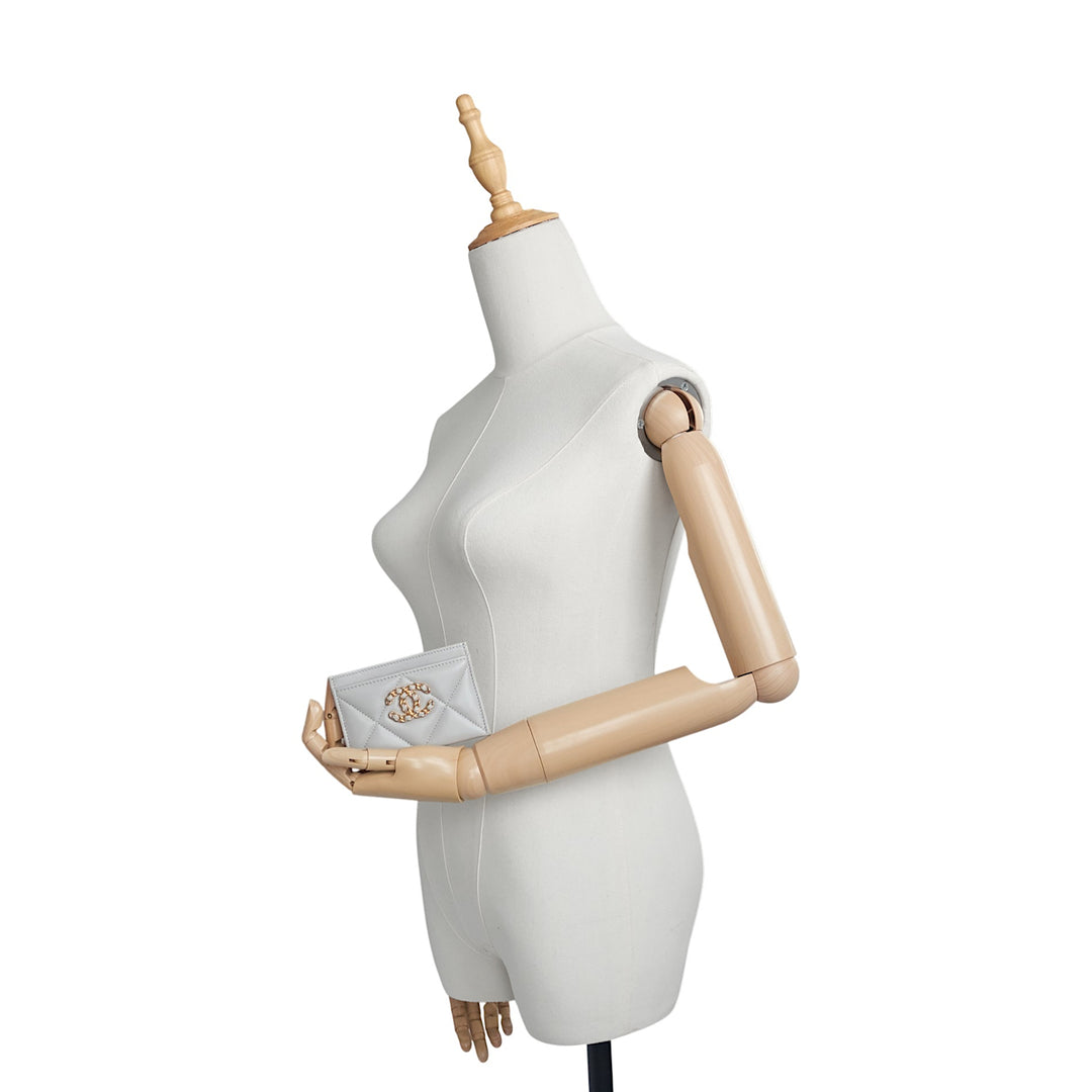 19 Lambskin Leather Card Holder