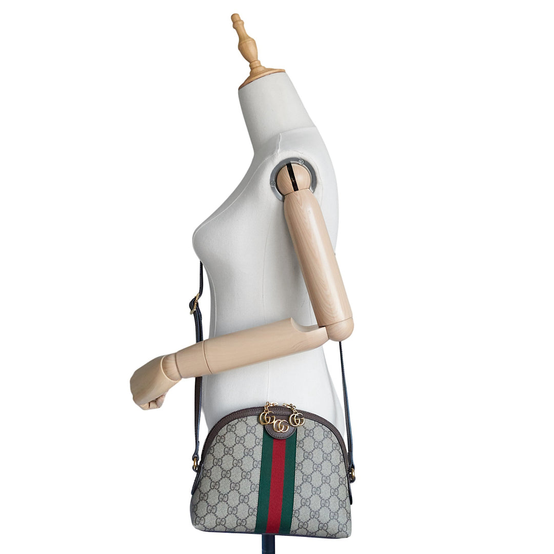 Ophidia Dome Shoulder Bag
