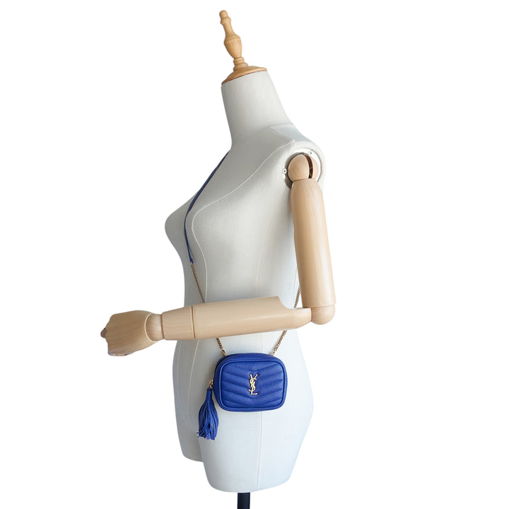 Baby Lou Grain de Poudre Crossbody Bag