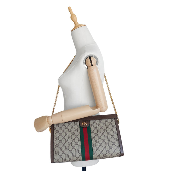 Ophidia Large GG Supreme Canvas Bag