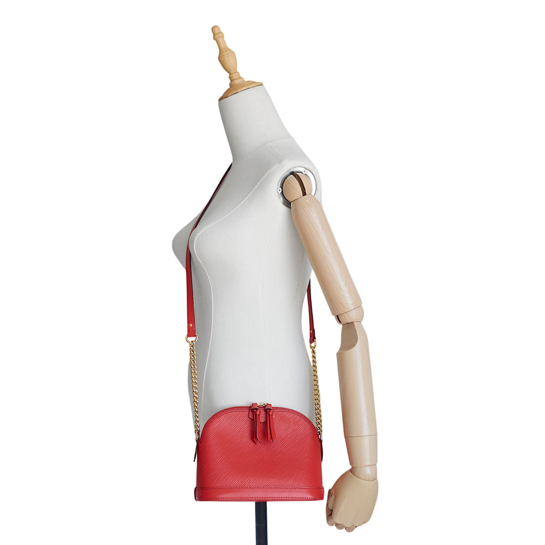 Alma Mini Epi Leather Crossbody Bag
