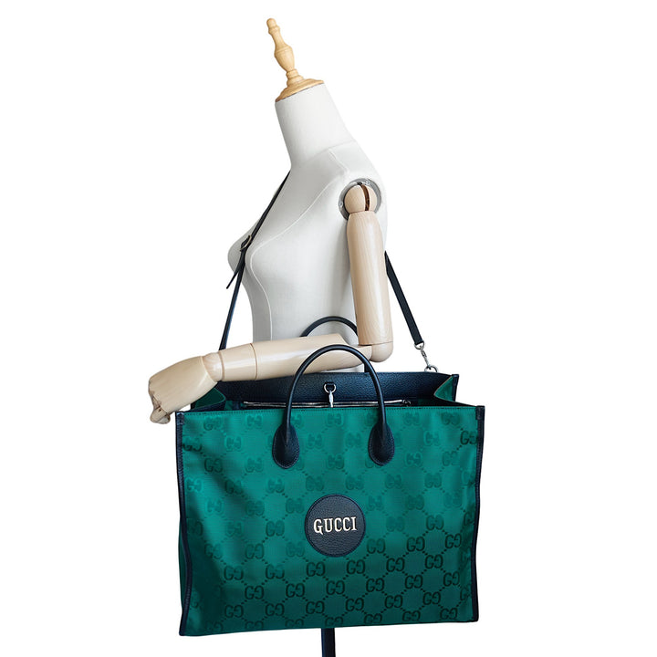 Off the Grid Large Econyl Nylon Tote Bag