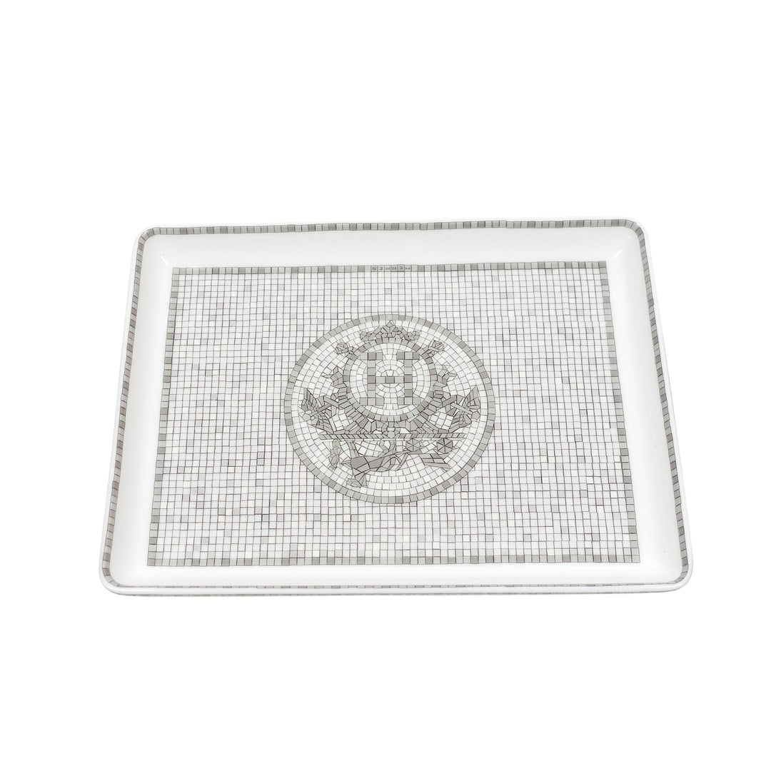 Mosaique au 24 Small Platinum Tray
