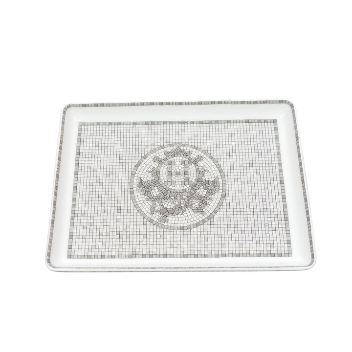 Mosaique au 24 Small Platinum Tray