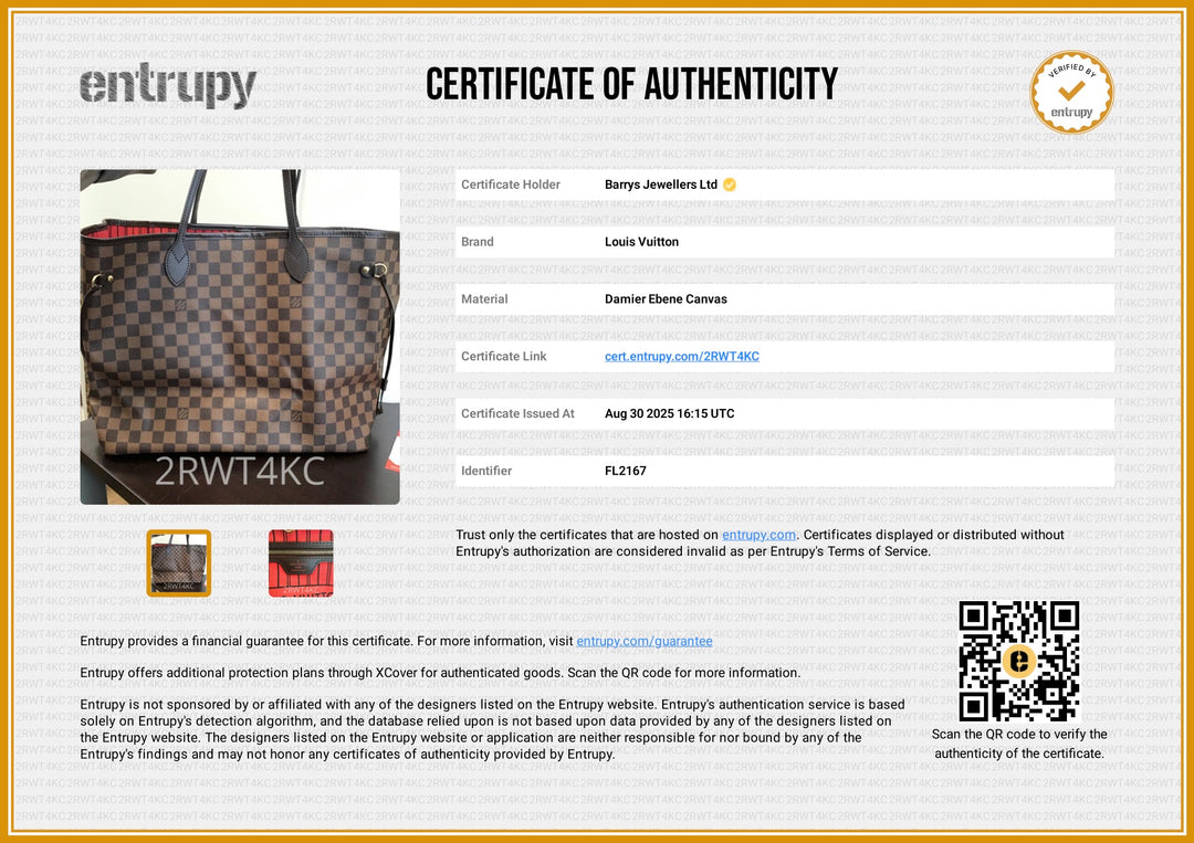 Neverfull GM Damier Ebene Canvas Tote Bag