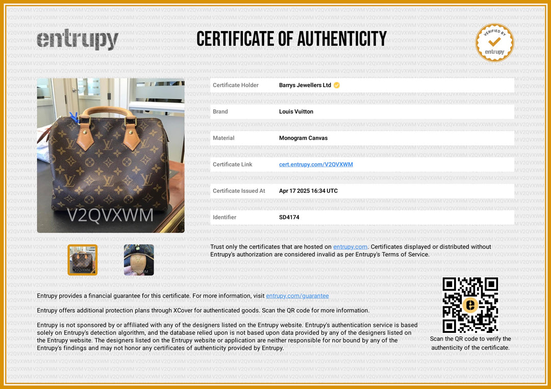 Monogram Canvas Speedy 25