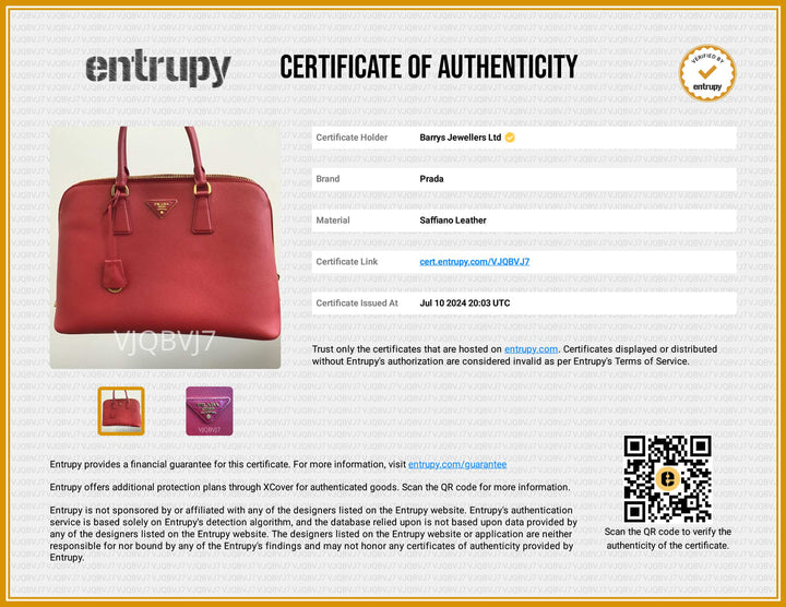 Large Saffiano Lux Promenade Tote Bag