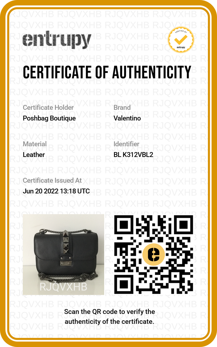 Glam Lock Small Leather Bag