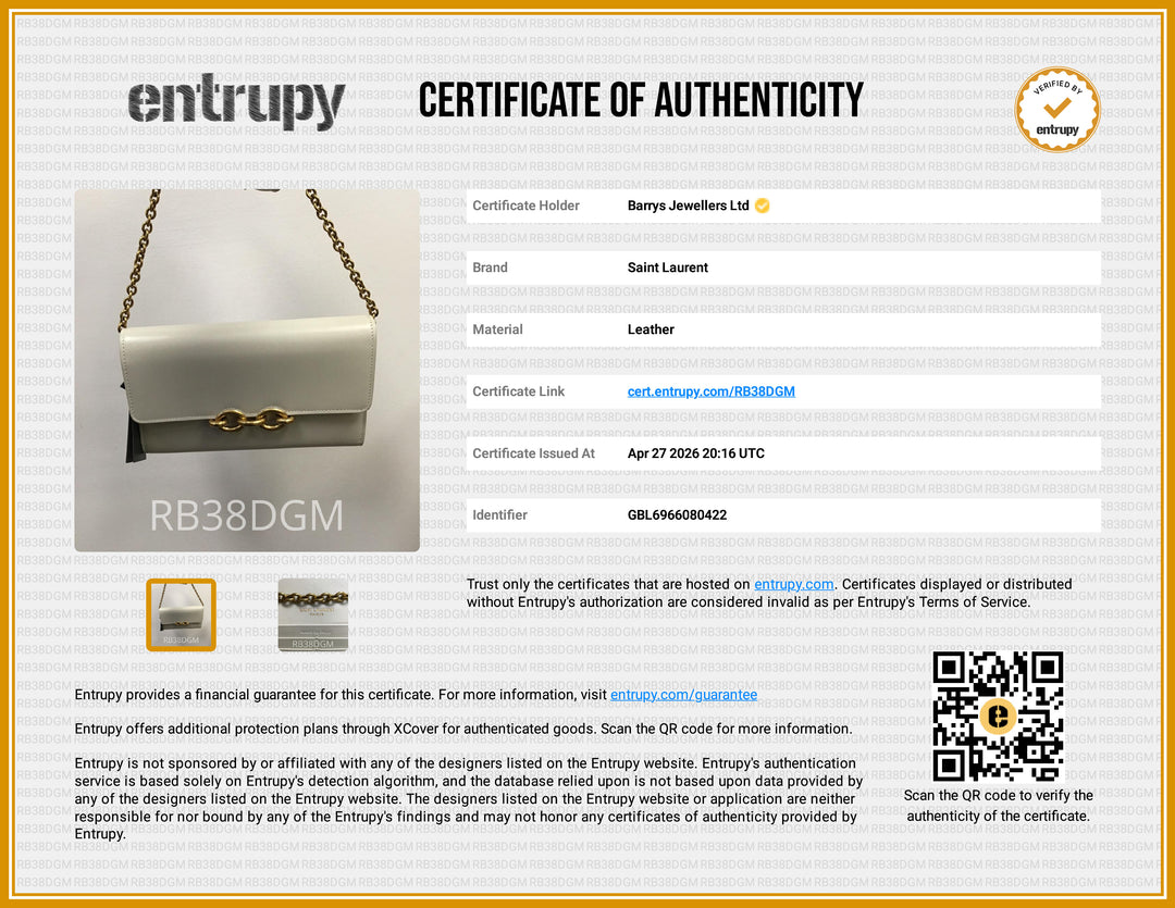 Le Maillon Wallet on Chain in Ivory