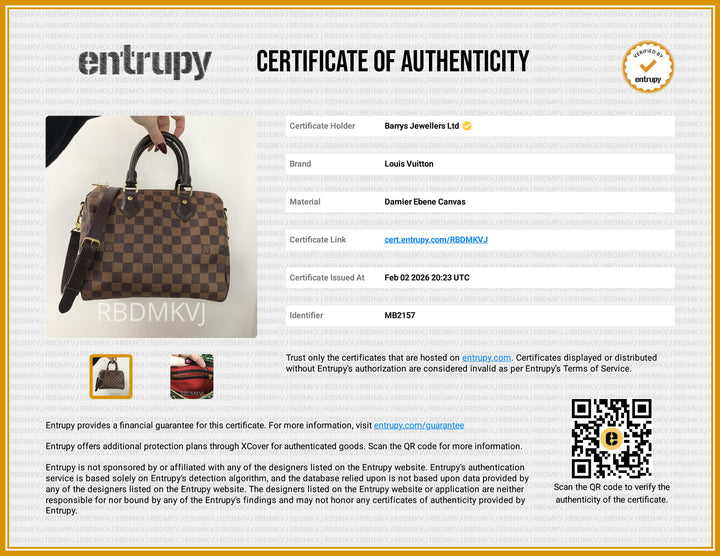 Speedy 25 Damier Ebene Bandouliere