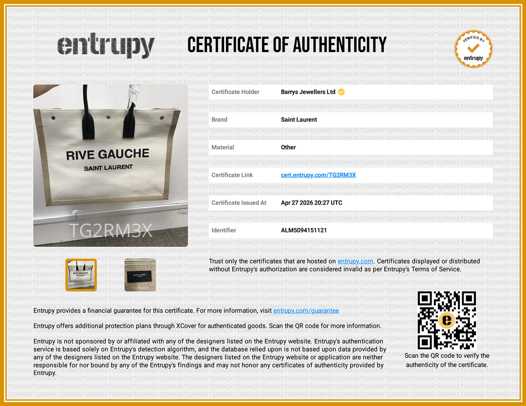 Rive Gauche Canvas Tote Bag