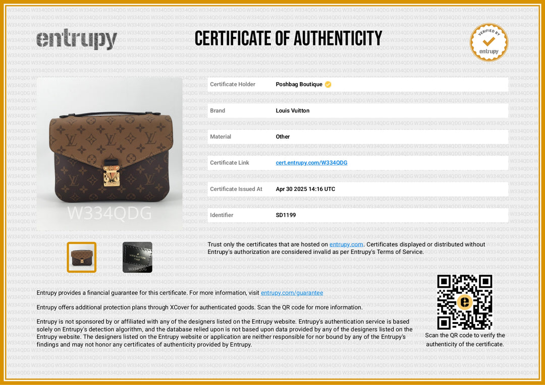 Pochette Metis Reverse Monogram Canvas Bag