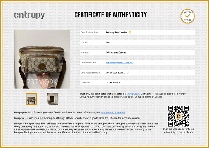 Monogram GG Supreme Belt Bag