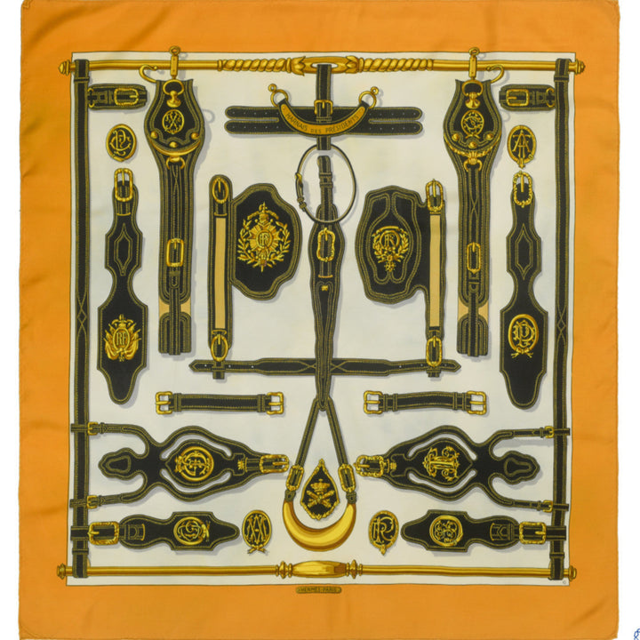 Harnais Des Presidents Silk Scarf