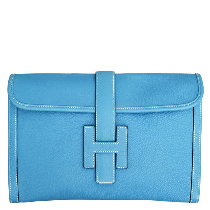 Jige Blue Jean Clemence Clutch Bag