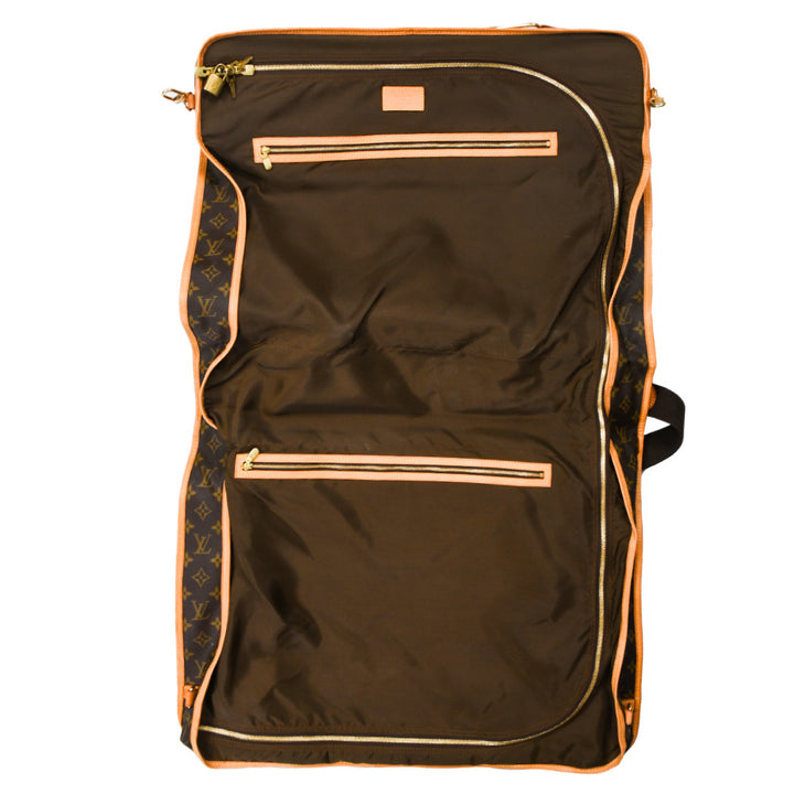 Monogram Portable Bandouliere Garment Bag with Strap