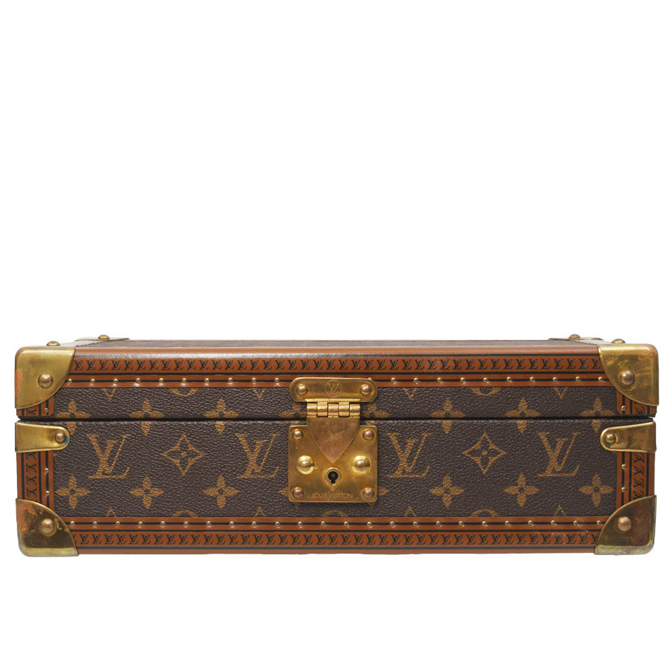 8 Montre Trunk Watch Case in Classic Monogram
