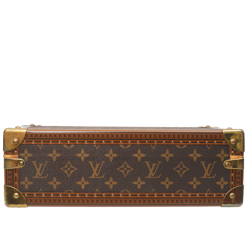 8 Montre Trunk Watch Case in Classic Monogram