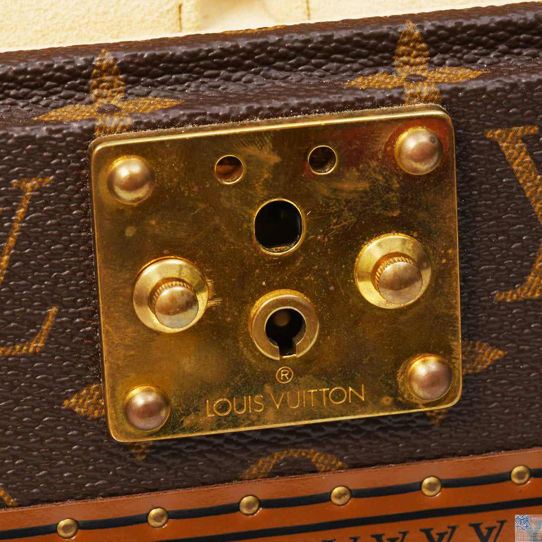 8 Montre Trunk Watch Case in Classic Monogram