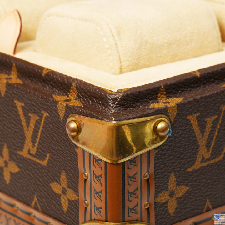 8 Montre Trunk Watch Case in Classic Monogram