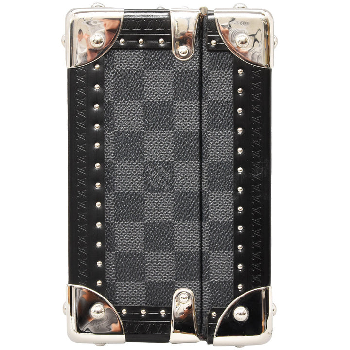 8 Montre Trunk Watch Case in Damier Graphite