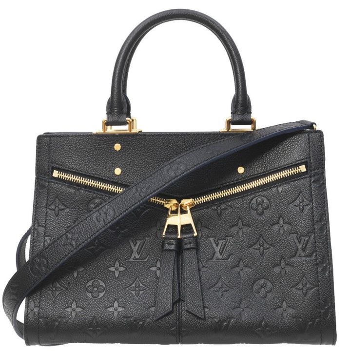 Empreinte Sully Leather Bag in Blue/Black