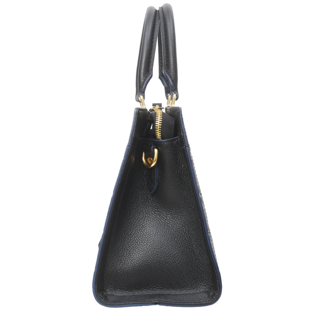 Empreinte Sully Leather Bag in Blue/Black
