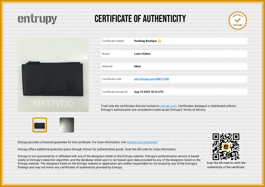 Aerogram Leather Coin Card Holder