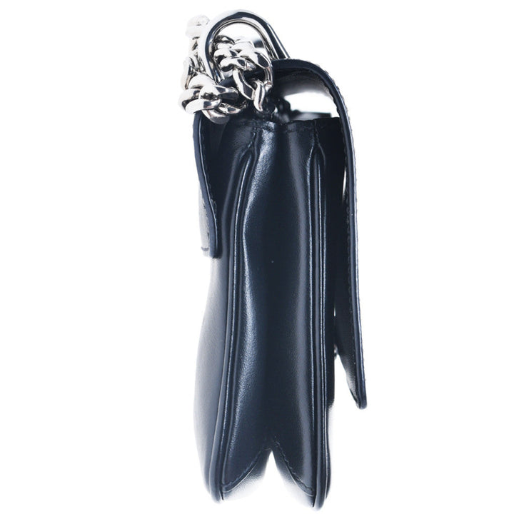 Saffiano-Trimmed City Calf Crossbody Bag