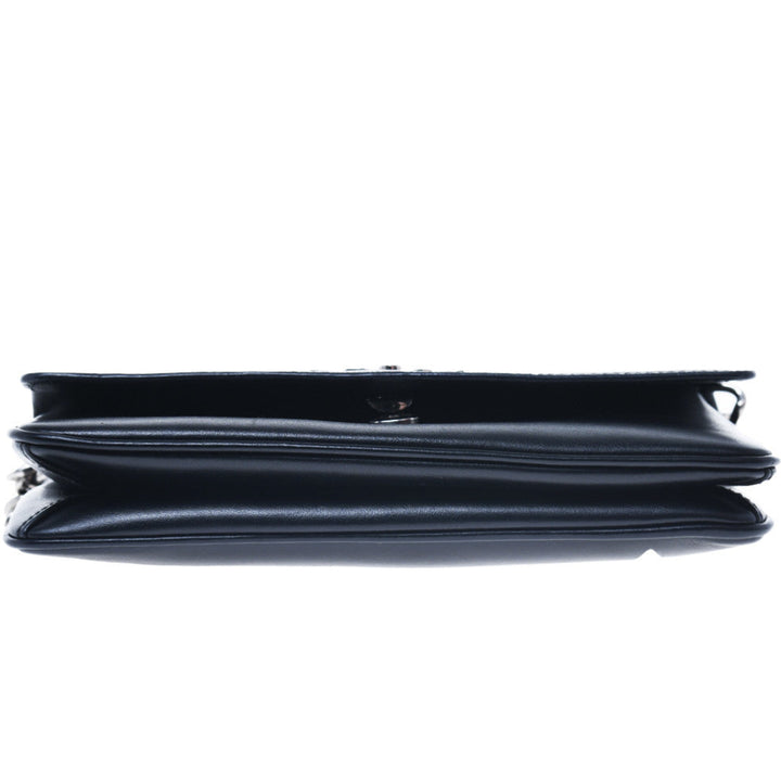 Saffiano-Trimmed City Calf Crossbody Bag