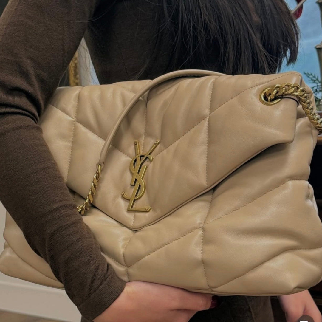 Loulou Puffer Medium Quilted Nappa Leather Bag