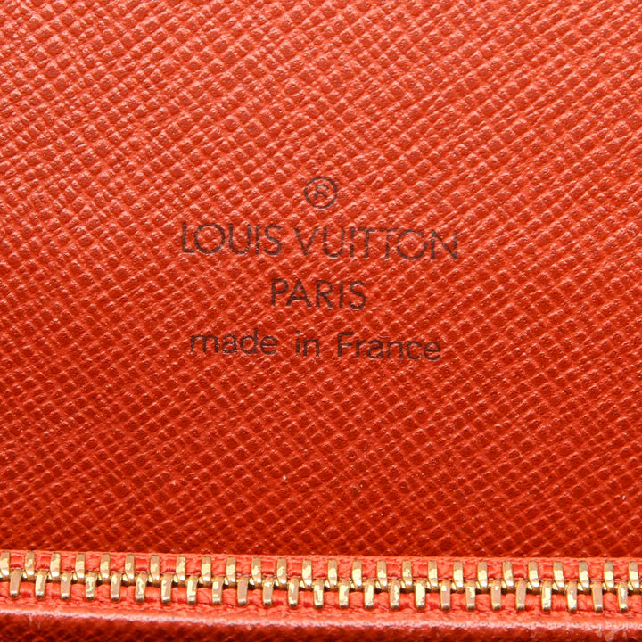 tribeca long damier ebene canvas bag